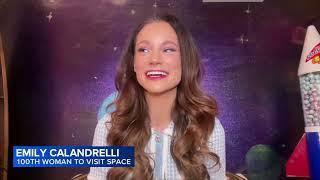 Emily Calandrelli becomes 100th woman in space