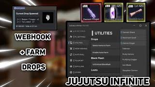 JUJUTSU INFINITE SCRIPT | FREE ITEM NOTIFIER, ESP DEMON FINGERS & MORE! | PASTEBIN *FREE*