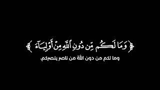 كروما شاشة سوداء قرآن كريم تلاوة من سورة هود القارئ محمد صديق المنشاوي 