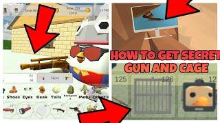  SECRET GUN AND CAGE IN CHICKEN GUN UPDATE 4.2.0