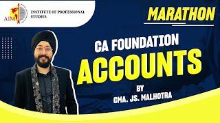 ACCOUNTS MARATHON / CA-FOUNDATION / SEP 2024