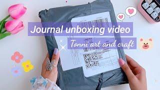 my new unboxing craft item / journal items unboxing / sticker unboxing / soft clay unboxing