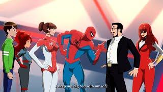 Spiderman Peter Parker -18119 and Spinneret and Spiderling, Ben 10 Reacts to Jackpot and Paul