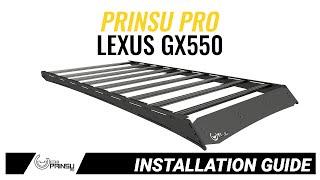 Prinsu Pro Lexus GX550 Roof Rack