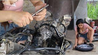 Handling Honda Engine Oil Leaks | Replaced Honda Vision Tires since buy