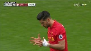 Emre Can vs West Brom (A) 16/17