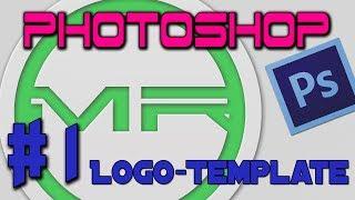 [FREE TEMPLATE] Photoshop CS6 #1 - Professional LOGO with download temaplate! [HD+]