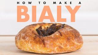 How To Make A Bialy #shorts