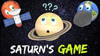 Planets for Kids | Saturn’s Game | Solar System | 8 Planets