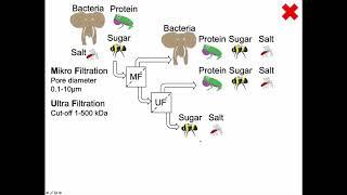 Membrane filtration: Feed, retentate & permeate (DRAFT video)