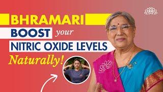 Bhramari pranayama | Boosting the nitric oxide | Breathing technique