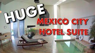 CRAZY HUGE MEXICO CITY LUXURY HOTEL SUITE - InterContinental Presidente Diego Rivera Suite