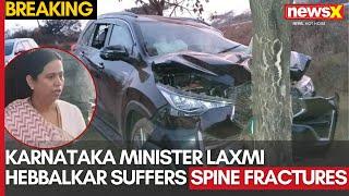 Belagavi Accident: Karnataka Minister Laxmi Hebbalkar Injured in Tragic Car Accident | NewsX