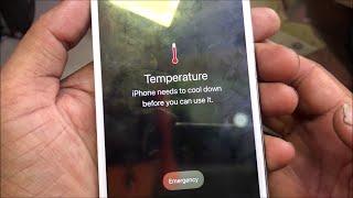 How to Fix iPhone needs to cool down before you can use it warning message