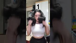 단발이 100배 나은 전형적인 얼굴(Haircut transformation)