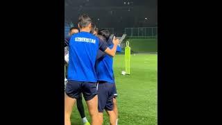 Mikrofon qolib ketibdi  ABDUQODIR HUSANOV #husanov #football #shorts