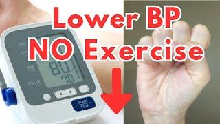 Lower High Blood Pressure with NO (Nitric Oxide) Exercise