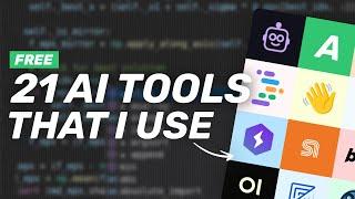 21 FREE AI Coding Tools THAT I USE!