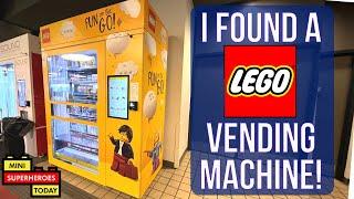 I Found a LEGO VENDING MACHINE! - Mini Vlog