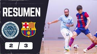 Riga Futsal 2 - 3 Barça | ELITE ROUND | Resumen