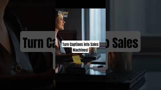 Turn Captions into Sales Machines! #digitalmarketing #digitalcreator #contentcreator #socialmedia