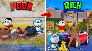 Poor Shinchan to Rich | Shicnhan పేదవాడు by prashu gamer #doraemon  #shinchan #gta5mods #poor