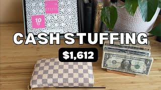 CASH ENVELOPE + SINKING FUNDS STUFFING | May 2022 | PAYCHECK #1 | Kimberly Budgets