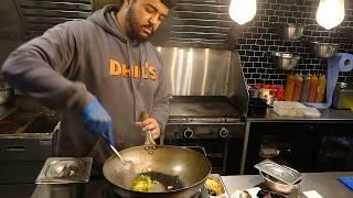 Vegan Seekh Kebab & Chick'n Tikka Wrap | Chilli Chick'n Fries | & More at DHIL'S EATS Food Truck