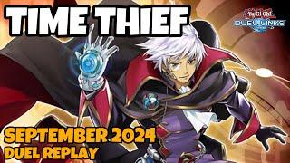 Time Thief Duel Links : September 2024 Duel Replay & Decklist [YUGIOH]