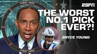 'UNMITIGATED DISASTER!' ️ Stephen A.'s thoughts on Bryce Young for the Panthers | First Take