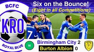 Blues Cruise in the Fog to Stay Top - Birmingham City v Burton Albion (H) Post Match Reflection #212