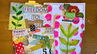 INDEX Card ART Ideas | Create Beautiful Paper Collages | Junk Journal Ideas | #indexcardchallenge