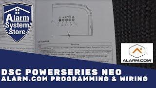 DSC PowerSeries NEO Alarm com Module Programming & Wiring - Things you need to know