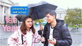 Asking Freshers at Trinity College Dublin