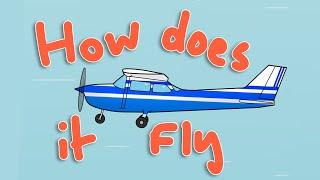 How does the Coanda effect allow airplanes to fly?