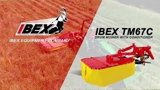 The Ibex TM67C Drum Mower with Conditioner