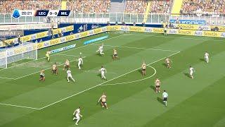 Football Life 2025 + Megapatch v3.1 Gameplay Serie A Full MOD. U.S. Lecce vs AC Milan.