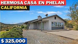 Hermosa Casa en Venta de 3 Habitaciones y 2 Baños en Phelan California 92371