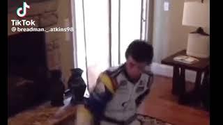 Ryan Blaney and Bubba Wallace do the Dougie