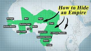 France secretly owns 14 countries