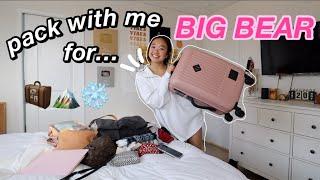 pack with me for BIG BEAR! ️ Nicole Laeno