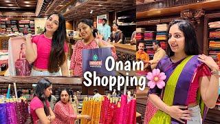 Onam Shopping with Amma  | Pothys | Ishaani Krishna.