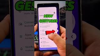 New Gestures !! #android14 #shorts