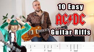 10 Easy AC/DC Riffs (with Tabs)