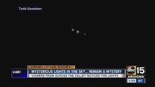 Still no answers to Valley mysterious lights