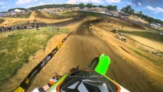 GoPro HD: Ryan Villopoto Full Moto 2 - Muddy Creek Lucas Oil Pro Motocross Championship 2013