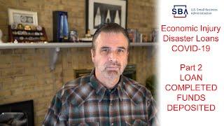 SBA EIDL loan Walk-Through Step-By-Step - Part 2