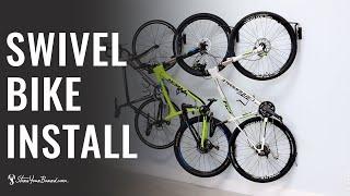 Swivel Bike Wall Rack | How To Install