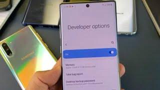 Galaxy Note 10/10+ : How to Enable/Disable Developer Options