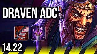 DRAVEN & Swain vs LUCIAN & Blitzcrank (ADC) | 7/2/5 | KR Diamond | 14.22